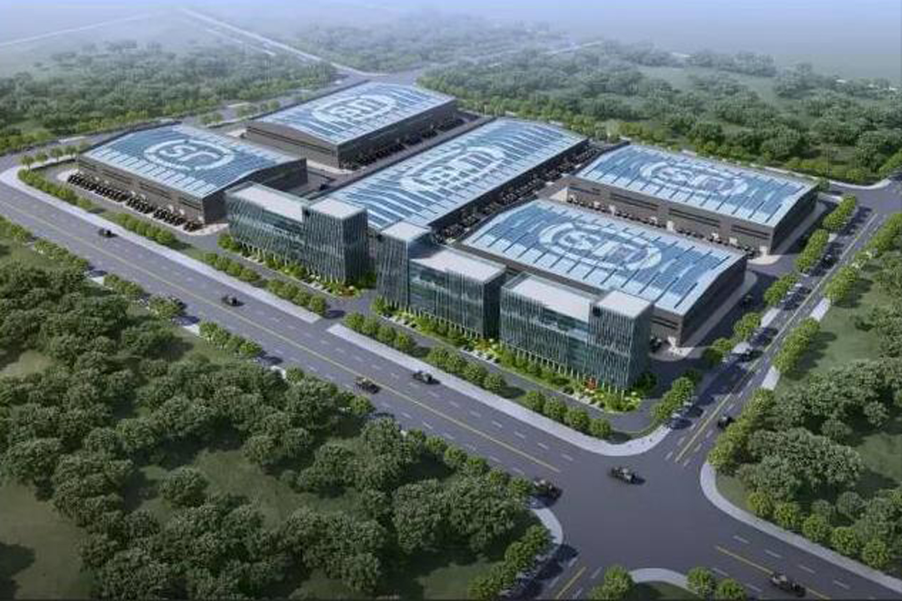 湖南(nán)順豐電商(shāng)物流園一(yī)期建設項目